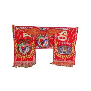 Echarpe de football vintage Benfica Lisbonne années 2000