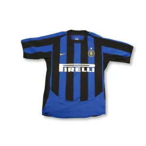 Maillot de football rétro domicile Inter Milan 2003-2004