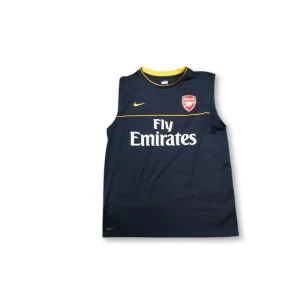 Maillot sans manches vintage entraînement Arsenal FC années 2000